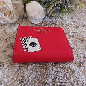 KATE SPADE Lucky Draw Small L-Zip Bifold Wallet